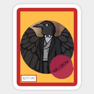 Mr. Crow Sticker
